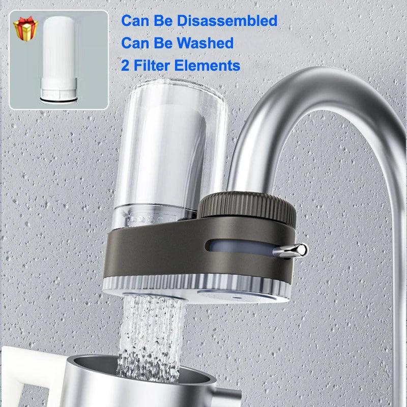 Faucet Tap Water Purifier With Removable Filter
