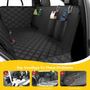 PawRoll Dog Car Seat Cover For Back Seat - 600D Heavy Duty Waterproof Scratch Proof Nonslip Seat Cover