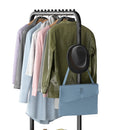 Loefme Clothes Rack Stand Drying Shoes Rack Floor Bedroom Hanging Rack Holder Hat Scarf Handbag Storage Clothes Rack Organizer