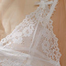 Ladies' Transparent Fashion Pornographic Teddy Clothing Doll Beautiful Lace Black Dress Sexy Underwear Without Covering Pajamas