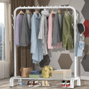 Loefme Clothes Rack Stand Drying Shoes Rack Floor Bedroom Hanging Rack Holder Hat Scarf Handbag Storage Clothes Rack Organizer