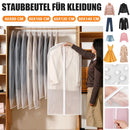 [EU Stock] 5pc Clothes Dust Bag Zipper Clothes Hanging Dust Cover Dress Clothes Suit Coat Storage Bags Transparent Clothing Bag