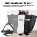 [UK Stock] Foldable Dirty Laundry Basket Home Large Dirty Clothes Laundry Hamper Storage Bag Clothes Storage Laundry Sorter Bin