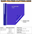HTVRONT 12"X20ft/30x600cm Heat Transfer Vinyl Roll for T-shirt Garment Craft Heat Press DIY HTV Film For Printing Clothes Cricut