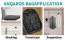 Travel Vacuum Storage Bags with Inflate and Extract Air Pump