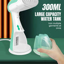 Clothes Steamer, Garment Steamer Clothing for Home, Office, Travel, Upgraded 300ML Large Capacity Water Tank, Wrinkle Remover