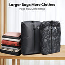 Travel Vacuum Storage Bags with Inflate and Extract Air Pump