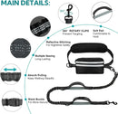 Walk Free: Hands-Free Dog Leash with Zipper Pouch