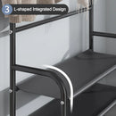 Clothes Hat Hangers Shoe Rack Multi-ayer Shoe Rack Simple Floor Shoes and Hat Racks Load-bearing Living Room Organizer Shelf