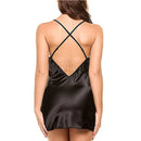 Women Sexy Lace Sling Lingerie Nightwear Robe Babydoll Attractive Sexy Sleepwear Charming Night Dress Sleep Wear 1pcs