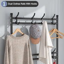 Clothes Hat Hangers Shoe Rack Multi-ayer Shoe Rack Simple Floor Shoes and Hat Racks Load-bearing Living Room Organizer Shelf