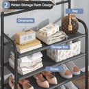 Clothes Hat Hangers Shoe Rack Multi-ayer Shoe Rack Simple Floor Shoes and Hat Racks Load-bearing Living Room Organizer Shelf