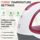 HTVRONT MINI Heat Press Machine Portable Easy Press Iron On HTV Vinyls for Cricut DIY Printing T-shirt Clothes Bags Hats Pads