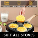 EggMaster™ 4-Hole Pan – Quick, Even Cooking