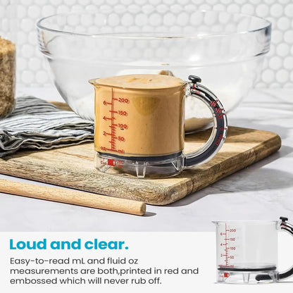 MeasureMate™ Cup – One Tool, All Sizes