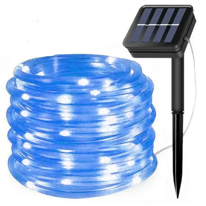 Solar Rope Lights Solar Powered String Lights 40 FT 120 LED's 8 Modes