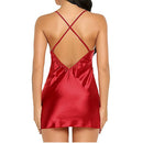 Women Sexy Lace Sling Lingerie Nightwear Robe Babydoll Attractive Sexy Sleepwear Charming Night Dress Sleep Wear 1pcs