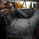 PawRoll Dog Car Seat Cover For Back Seat - 600D Heavy Duty Waterproof Scratch Proof Nonslip Seat Cover