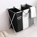 [UK Stock] Foldable Dirty Laundry Basket Home Large Dirty Clothes Laundry Hamper Storage Bag Clothes Storage Laundry Sorter Bin