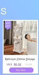 Bathroom Clothes Storage Laundry Hamper Basket Sorter Organizer Shelf Rolling Cart Laundry Modern Minimalist White Baskets
