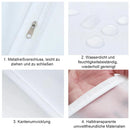 [EU Stock] 5pc Clothes Dust Bag Zipper Clothes Hanging Dust Cover Dress Clothes Suit Coat Storage Bags Transparent Clothing Bag