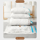 Folding Compressed Organizer Reusable Vacuum Storage Bags Dustproof Space Saving Hand Pump Blankets Clothes Pillows Organizer