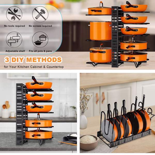 Kitchen Cabinets, Kitchenware Organizers,