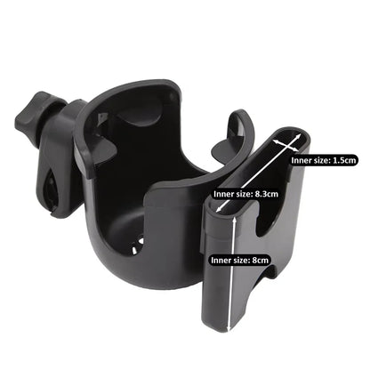 🍼 Hands-Free Stroller Organizer – Phone + Cup Combo