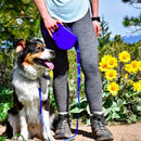Multi-Functional Dog Leash with Built-in Waste Bag Holder